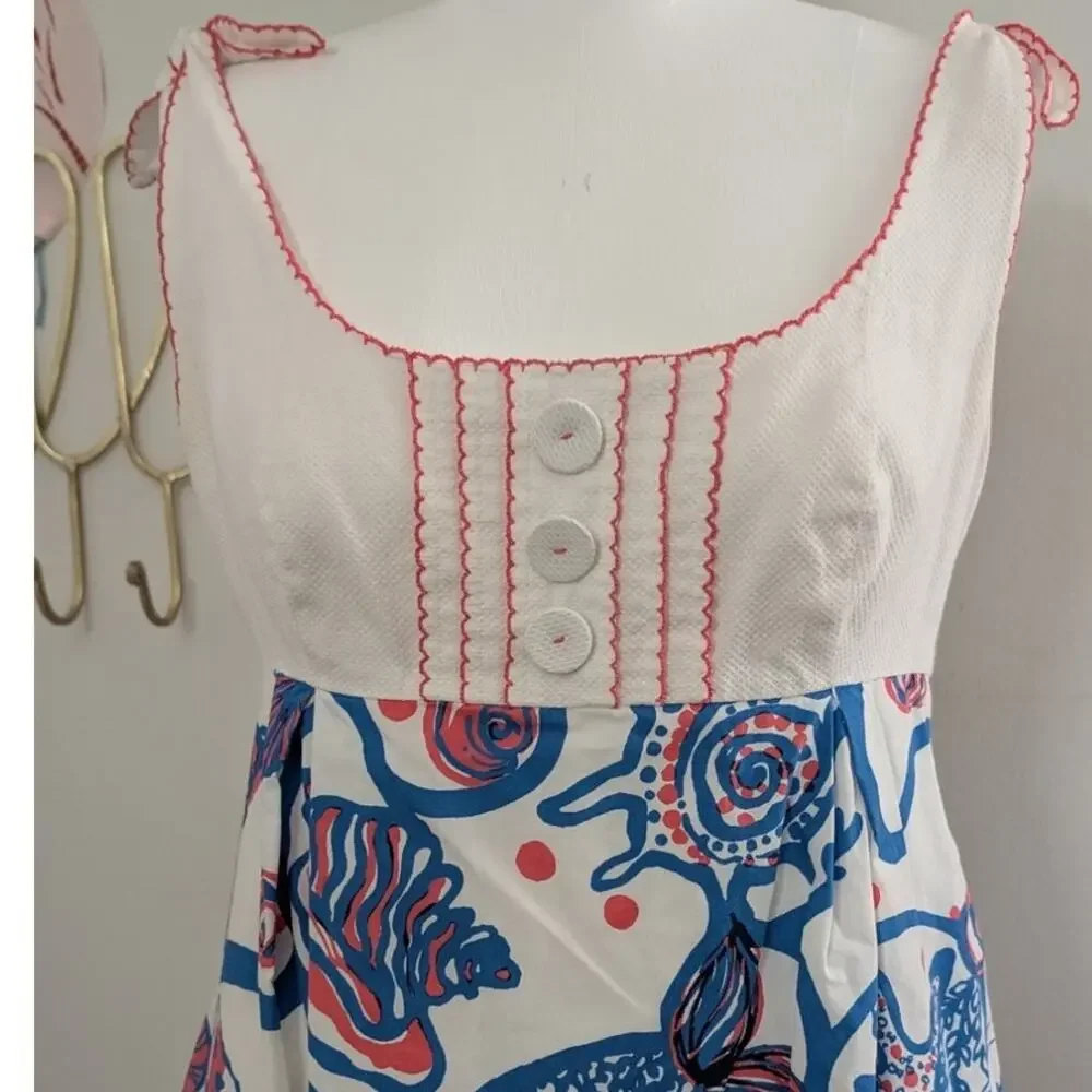 Lilly Pulitzer Scales and Tails Dress - Picture 3 of 12